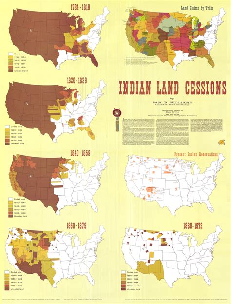 Indian Land Cessions Vivid Maps