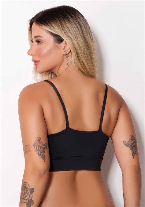 Comprar Top Fitness Carol Suplex C Forro Ponto Certo Lingerie