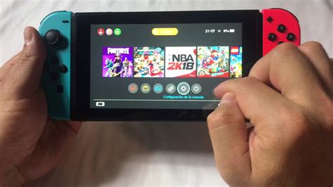 Como Cambiar El Color Del Fondo Tema Pantalla En Nintendo Switch