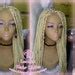 Box Braid Wig Blonde Platinum Lace Baby Hair Unit Small Medium Straight Glueless Braid Lace
