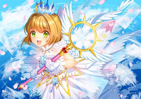 Anime Girls Cardcaptor Sakura Clear Card Hen Sakura Kinomoto P