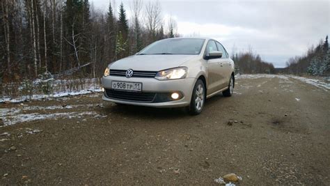 Фары h7 от поло рестайл. Часть 2. Финал — Volkswagen Polo Sedan, 1,6 л ...