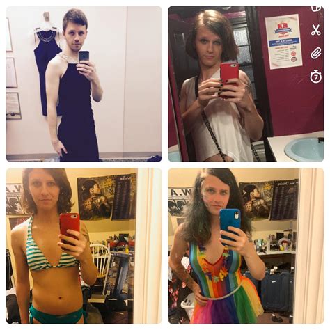 Today Marks 2 Years On Hrt So Heres A Timeline Top Left Early 2015