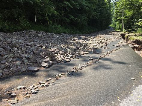 A massive rock slide shut down Main Street in Sonestown, causing