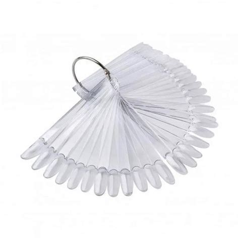 Типсы на кольце прозрачные "округлый край" 50 шт. от продавца: Emily ...