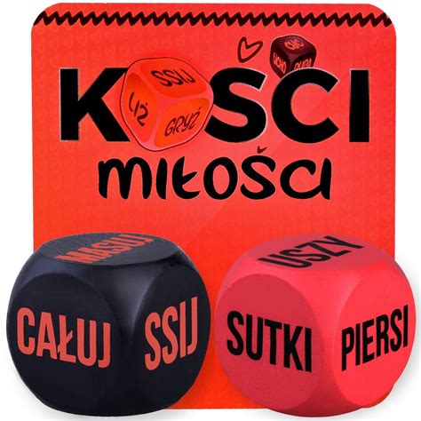 Kości Miłości Sex Gra Erotyczna Zadania ERLI pl