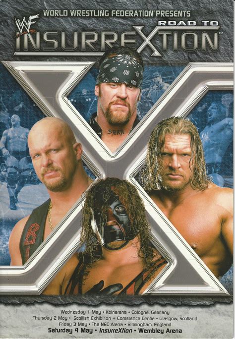 Insurrextion 2002 Programme Pro Wrestling Fandom