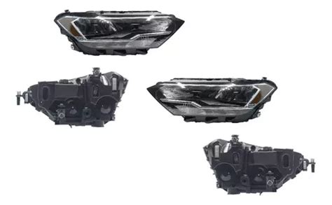 Faros Negro Ambar C Led Dfzn Jetta A Env O Gratis