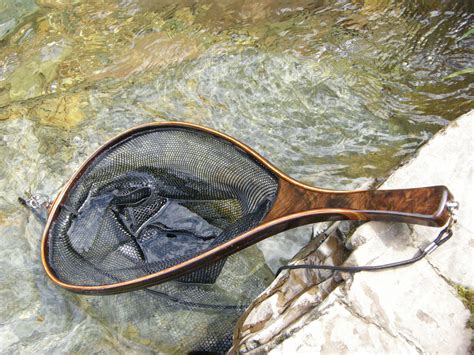 Fly Fishing Net , Landing net, custom landing net, wood landing net ...