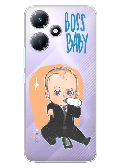 Infinix Hot 30i чохол Baby Boss Бос молокосос лого малюк п є молоко