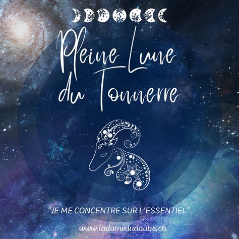 Pleine Lune du Tonnerre en Capricorne le 03 juillet 2023 La D Âme du