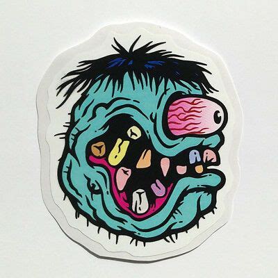 4x Rat Fink Stickers Decal Vinyl Bike Car Ed Roth Hot Rod Racing Tuning Monster EBay Garage