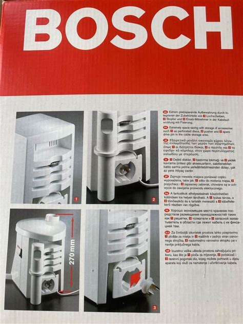 BOSCH Fleischwolf - Champion MFW 1501 | Kaufen auf Ricardo