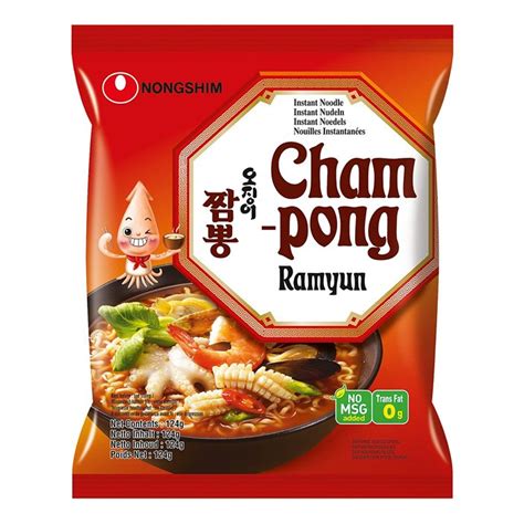 Nongshim Champong Ramen 124g | Cosmo Cash & Carry