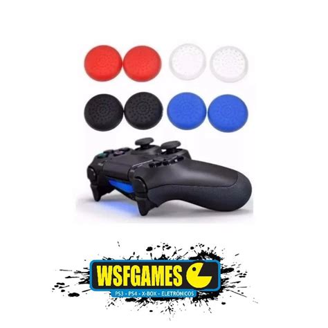 Par De Grips De Silicone Controle Dualshock Ps Playstation