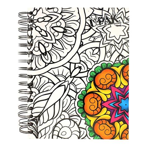 Libreta De Notas Upak Deluxe Mandala 1 Pza Walmart