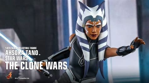 Star Wars The Clone Wars Ahsoka Tano 1 6 Hot Toys