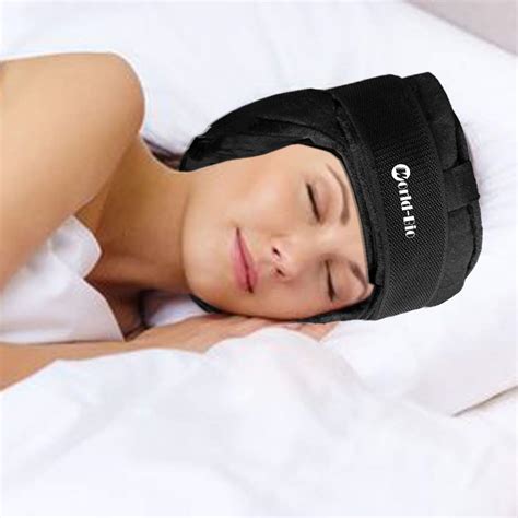 Ice Hat Headache Migraine Ice Head Cap With Reusable Cold Hot Pack For