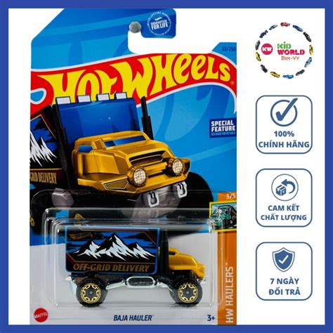 Xe mô hình Hot Wheels basic Tải Baja Hauler HKJ Shopee Việt Nam
