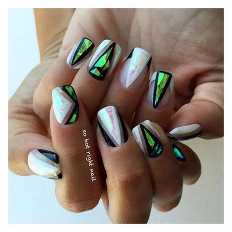 Маникюр битое стекло 2019 - 112 фото маникюра с эффектом осколков ...