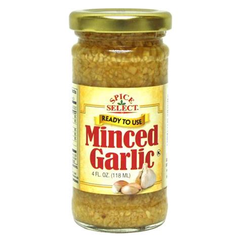 Wholesale Spice Select Minced Garlic In Water Glw