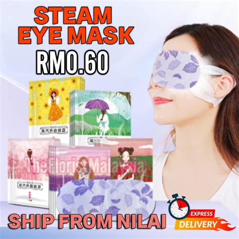 Steam Eye Mask Hot Compression Warm Sleep Patch Heated Goggles Eyeshade Beauty