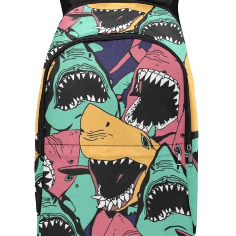 Shark Backpack - Etsy