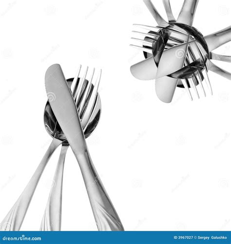 Abstract Kitchen Accessories Stock Image Image Of Reflection Human