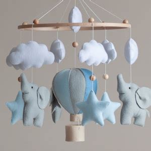 Hot Air Balloon Mobile Etsy