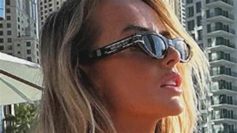 Faye Winter Turns Up The Heat In A Skimpy Brown Bikini During Her Dubai Holiday As Fans Beg