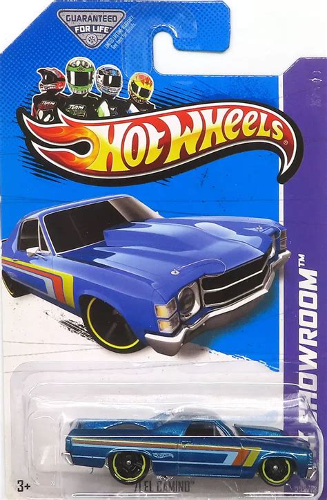 駿河屋 1 64 71 EL CAMINO ブルーイエローオレンジ Hot Wheels HW SHOWROOM X1997 ホットウィールhotwheels