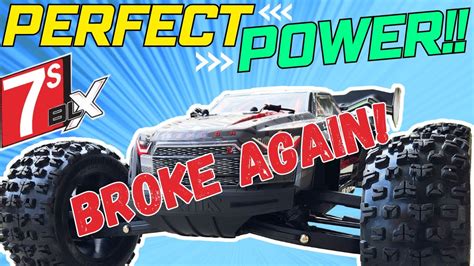 NEW Arrma Kraton EXB RTR Is Awesome on 7S! But It KEEPS Breaking! - YouTube