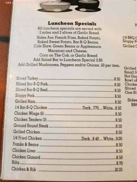Online Menu Of Fat Boys Bar B Q Restaurant Kissimmee Florida 34741