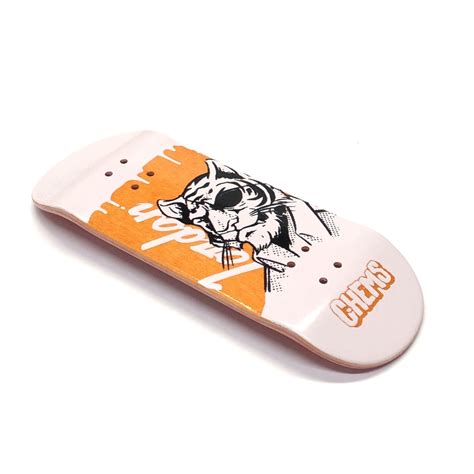 Chems X Dk Jordan Pro Fingerboard Deck O Shape Exodus Ride Shop