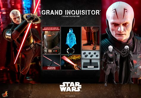Hot Toys Star Wars Obi Wan Kenobi Grand Inquisitor 1 6 Scale Figure The Toys Time Forgot