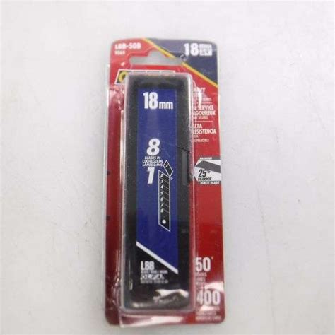 OLFA LBB-50B UltraMax® Heavy-Duty Snap-off Blade 50-pack #9069 - Dutch Goat