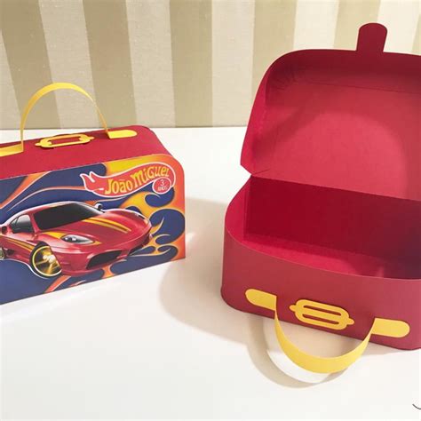 Lembrancinha Maleta Hot Wheels Elo7 Produtos Especiais