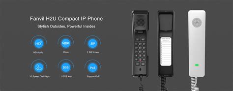 Fanvil H2U Compact IP Phone - Starmount Solutions Limited