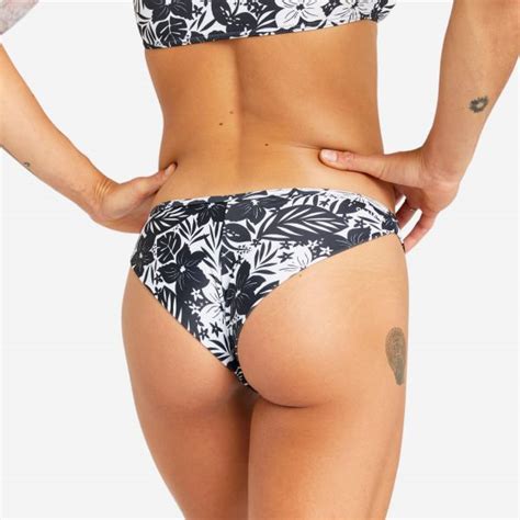 Olaian Cueca De Bikini Tanga Lulu Borneo Preto 46 KuantoKusta