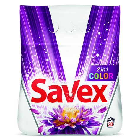 SAVEX DETERGENT PUDRA AUTOMAT 2KG COLOR 20SP - Geolaila