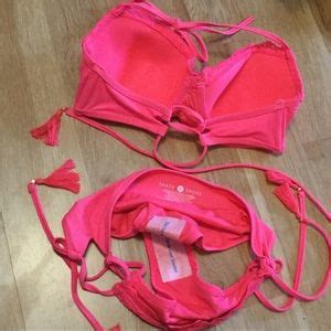 Shore Sand Swim Nwot Piece Hot Pink Bikini Bathing Suit Sexy Poshmark