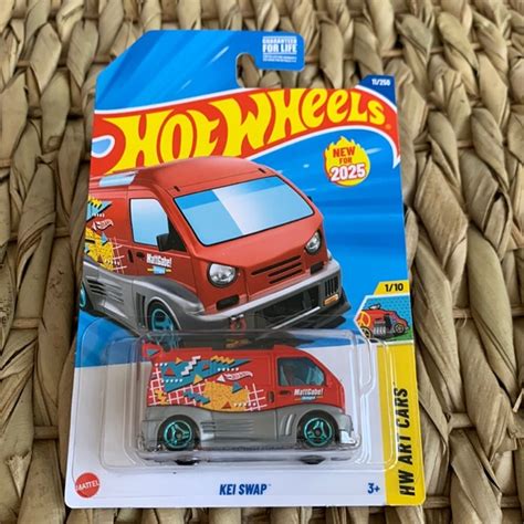 Toys Kei Swap Van Hot Wheels Hw Art Cars New Casting Model Hotwheels Keiswap Poshmark
