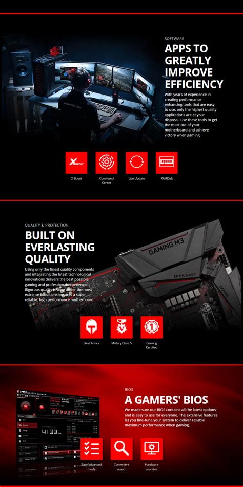 Buy MSI H270 Gaming M3 Motherboard [MSI-H270-GAMING-M3] | PC Case Gear ...