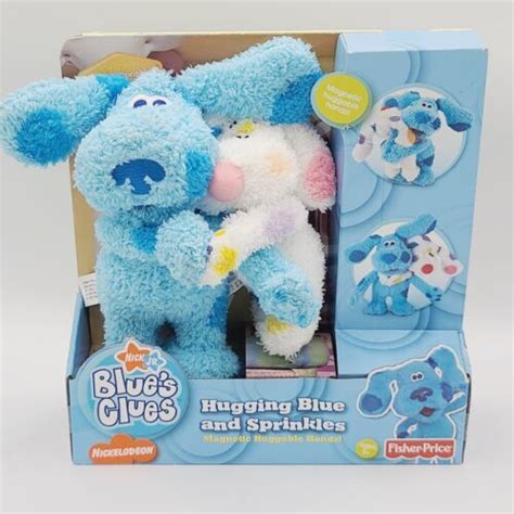 Blues Clues Sprinkles Plush Hugging Blue Magnetic Hands Figure Toy G1