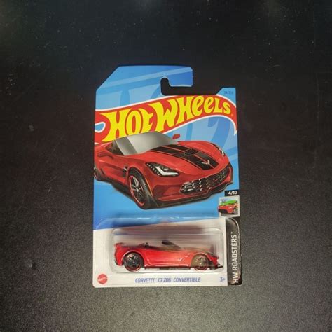Hot Wheels Corvette C Z Convertible Shopee Malaysia
