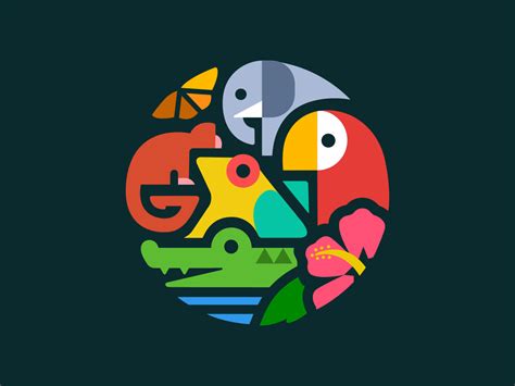 Zoo Logo Design By Carlos Puentes Cpuentesdesign On Dribbble