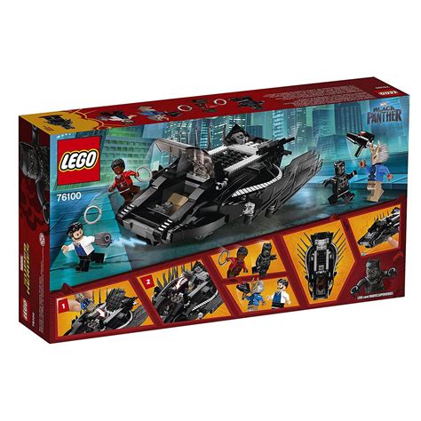 LEGO Superheroes ЛЕГО Оригинал Чёрная пантера Атака королевского ...
