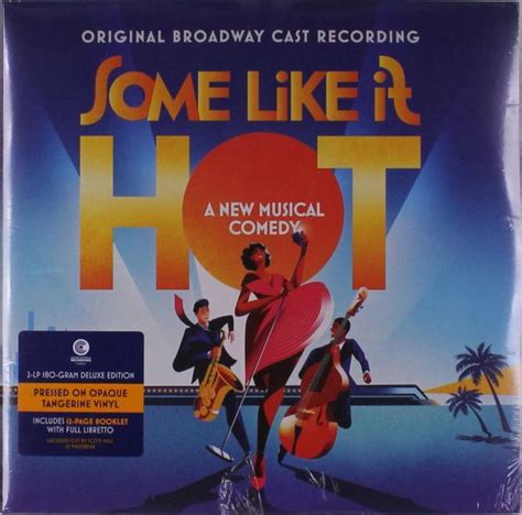 Marc Shaiman Some Like It Hot O S T G Deluxe Edition Opaque Tangerine Vinyl LPs