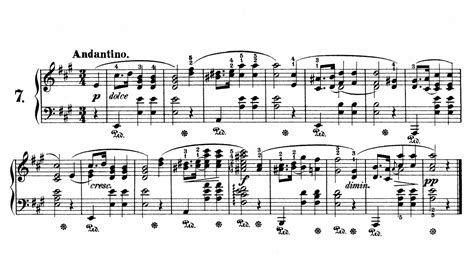 Fr Chopin Prelude In A Major Op28 No7 Audio Sheet Music