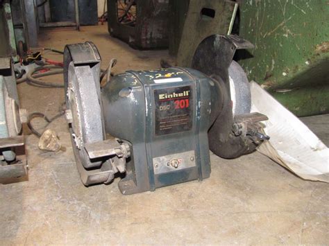 Used Machine - Einel DSC 201 Bench Grinder (4697) - TH Machine Tools